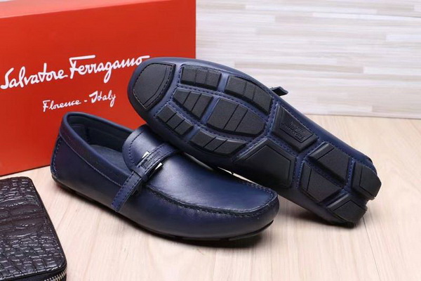 Salvatore Ferragamo Business Casual Men Shoes--091